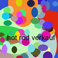 hot rod verkauf